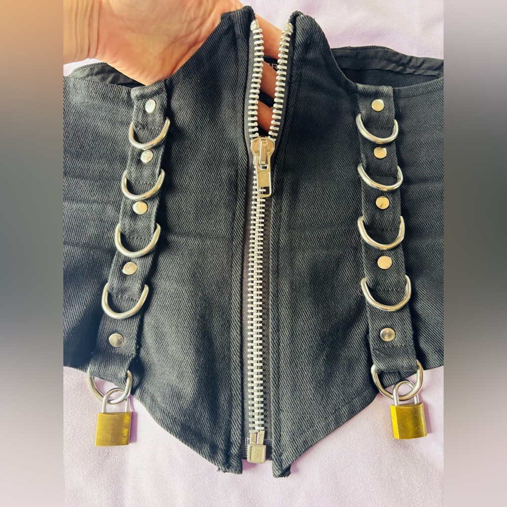 LIP SERVICE Vintage Bondage Waist Cincher - Picture 4 of 12